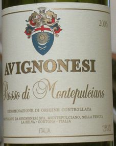 ROSSO DI MONTEPULCIANO AVIGNONESI