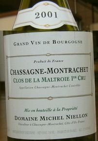 CHASSAGNE CLOS DE LA MALTROIE MICHEL NIELLON