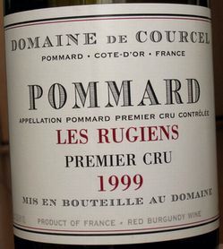 POMMARD 1ER CRU "RUGIENS" DOMAINE DE COURCEL