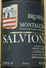 BRUNELLO DI MONTALCINO CERBAIOLA 
