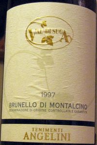 BRUNELLO DI MONTALCINO VAL DI SUGA TENIMENTI ANGELINI