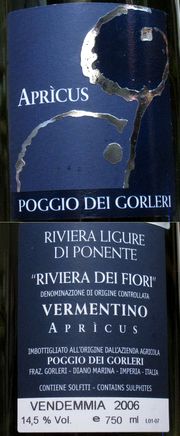 APRICUS POGGIO DEI GORLERI