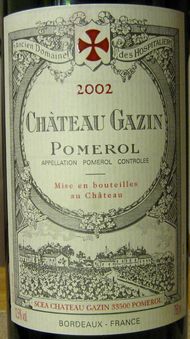 CHATEAU GAZIN