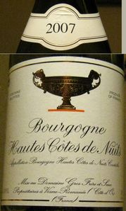 BOURGOGNE HAUTES COTES DE NUITS