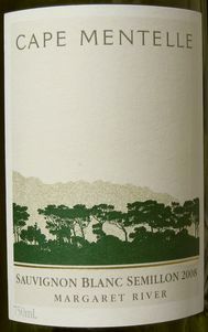 SAUVIGNON SEMILLON MARGARET RIVER CAPE MENTELLE