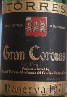 GRAN CORONAS RESERVA TORRES