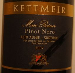 PINOT NERO MASO REINER KETTMEIR