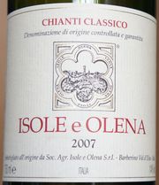 CHIANTI CLASSICO ISOLE E OLERA