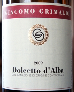 DOLCETTO D'ALBA D.O.C GIACOMO GRIMALDI