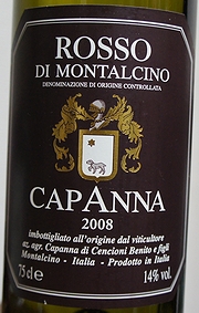ROSSO DI MONTALCINO CAPANNA
