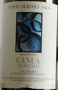 CANUA SFORZATO DI VALTELLINA D.O.C.G. CONTI SERTOLI SALIS