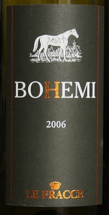 "BOHEMI" OLTREPO PAVESE ROSSO D.O.C. LE FRACCE