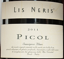 SAUVIGNON PICOL FRIULI ISONZO D.O.C. LIS NERIS