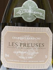 CHABLIS LES PREUSES LA CHABLISIENNE
